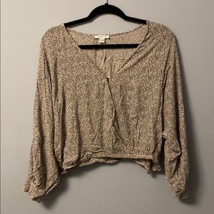 Spotted Front Cross Top